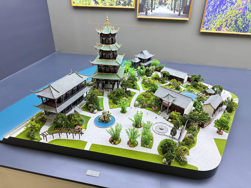 某現(xiàn)代微縮場景